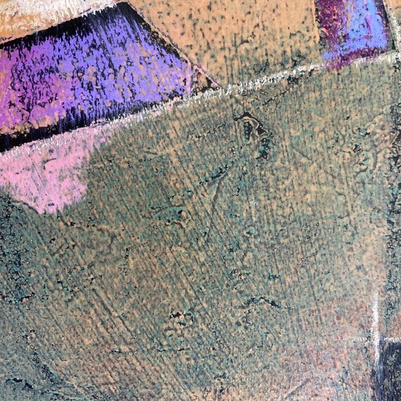 Bill Wheeler "Syncopation, 4 - 7" 2002 Abstract Paintings on Wood, Group of 4 - Picture 12 of 14